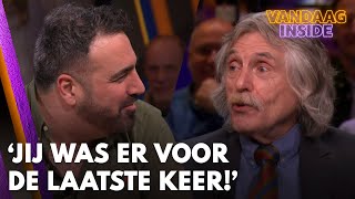 Johan tegen Sinan Can: 'Jij was er voor de laatste keer!'