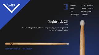 Vater Tip Sound - Nightstick 2S (Nylon Tip)