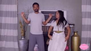 AMERICAN BOYFRIEND DANCING TO ETHIOPIAN MUSIC AMHARIC, TIGRNGHA, GURAGE  \