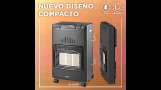 Estufa de Cerámica plegable Gas Butano SOGO CAL-SS-18290- Diy Compras