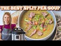 Instant Pot Split Pea Soup - Perfect Recipe to Use Your Ham Bone!