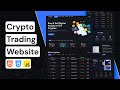 How to Build Your Own Crypto Website Using HTML, CSS, JavaScript