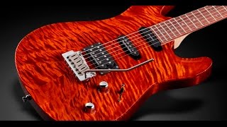 Framus Custom Shop Masterbuilt - Diablo Supreme X Amber Transparent High Polish