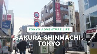 Walking Around Tokyo (Sakura-Shinmachi) 桜新町