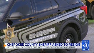 Cherokee Co. NC sheriff stepping down after request by district attorney