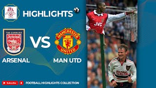 Highlights Arsenal vs Man Utd PL 1997/98