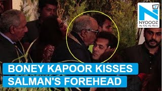 Forget Jacqueline-Katrina, Salman gets kissed by Boney Kapoor