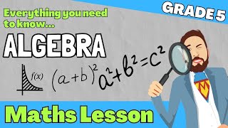 Algebra | Math Lesson | The Maths Guy