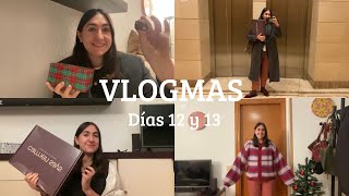 Vlogmas días 12 y 13: haul, ofi, clase…