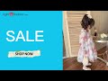 Kids Little Girls' Dress Floral Birthday Party Festival Mesh Red Midi Long Sleeve Sweet Dresses