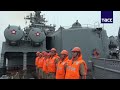 🇷🇺⚓ Frota do Pacífico da Marinha da Rússia atraca em Salalah (Omã), no Mar da Arábia