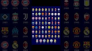 Every champions league winner #football