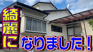 香川県高松市屋島にあるお家の外壁の塗膜が剥がれ落ちて・・・