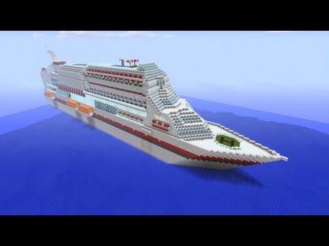 Minecraft Xbox - Massive Cruise Ship Minecraft Xbox - Massive Cruise Ship