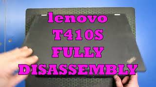 Lenovo T410S fully disassembly