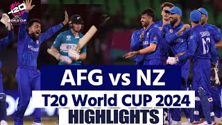 AFG vs NZ T20 13th  Match Highlights: Afghanistan vs New Zealand  T20 World Cup