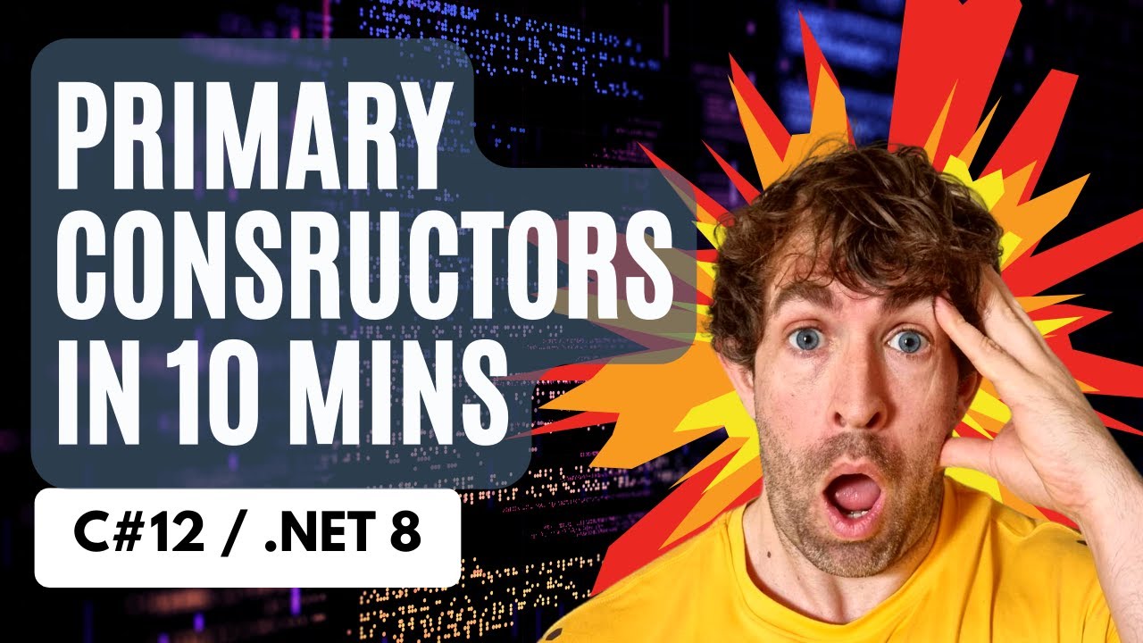 Primary Constructors In 10 Minutes C# Tutorial - YouTube