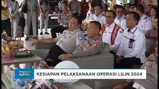 KORLANTAS POLRI PASTIKAN KESIAPAN OPERASI LILIN 2024