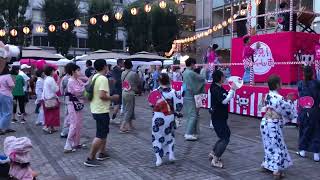 河内音頭 　下町上野ふるさと盆踊り大会（御徒町 駅前 パンダ広場）20230819