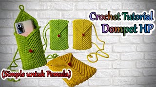 CROCHET: HandPhone Wallet Tutorial | Simple, Beautiful, for beginners