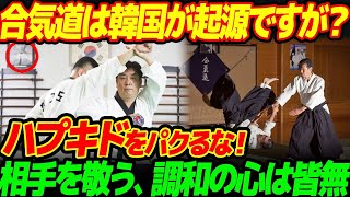 【海外の反応】驚きの主張！「合気道の起源は韓国だ！」←「相手を敬ったりもできないのに？w」世界が同情…