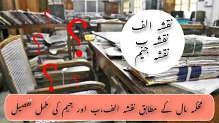 Partition of Property | محکمہ مال کے مطابق نقشہ الف ، ب اور جیم کی مکمل تفصیلی ویڈیو