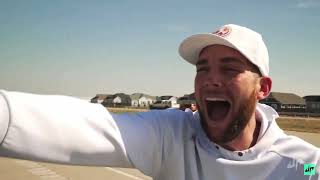 Dude Perfect ‘Airplane Stereotypes’ “Rage Monster” but in reverse!