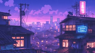 Nostalgic Lofi Hip Hop Beats 📼 1980s \u0026 90s Retro Vibes \u0026 Japanese Town Ambience 🌆 Lofi Rain Playlist