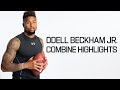 Odell Beckham (LSU, WR) 2014 NFL Combine highlights