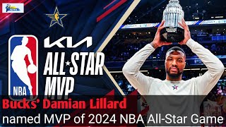 Damian Lillard Wins The 2024 Kobe Bryant All-Star Game MVP | NBA All-Star 2024