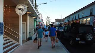 Oak Bluffs Walk Circuit Ave Martha's Vineyard. Oak Bluffs Massachusetts