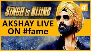 Singh is Bliing star Akshay Kumar | Singh is Bliing | Live on #fame