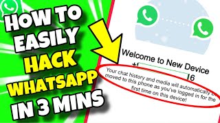(EASY TRICK) How To Quickly Hack a WhatsApp Account in 2024 - Shocking REALITY Explained