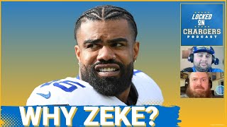 Chargers Sign RB Ezekiel Elliot Which Will Bring Major Boost In One Key Area Of the Offense