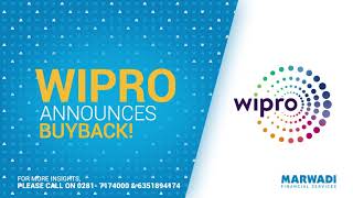 Wipro is announcing buyback!