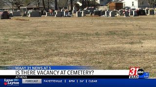 Potential vacancy issues in Athens cemeteries