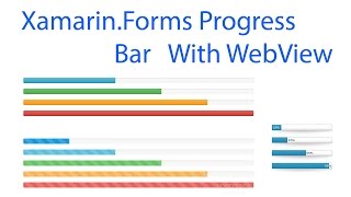 Xamarin. Forms Web view with progress bar, 2017