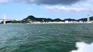 【関門海峡花火大会】関門海峡フェリー 唐戸〜門司港