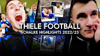 SCHALKE Stadion Vlogs Highlights 🔥 Best of THIELE Football 2022/23