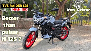 Finally Tvs Raider 125cc iGO Launched 2025 👉5 Big Change👈 Tvs Raider New Grey Color 🥳 Tvs Raider 125