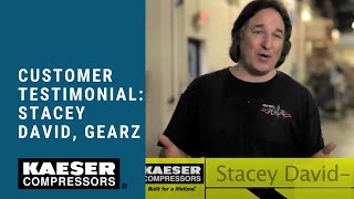 Kaeser Compressors Customer Testimonial: Stacey David -- GearZ