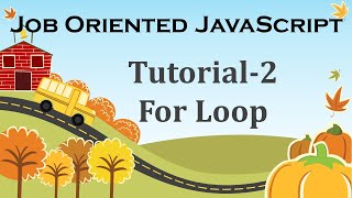 JavaScript Tutorial-2 For Loop