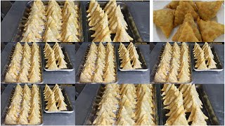 BURYA GUKORA ISAMBUSA SINGOMBWA KUBANZA GUTWIKA IMPAPURO (How to make samosa by using fresh sheets)