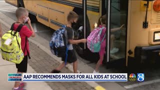 AAP recommends masks for al kids at school