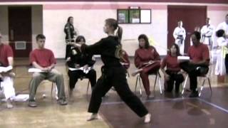 Nunchaku Form #4- Family Martial Arts Center Tae Kwon Do Invitational 2005