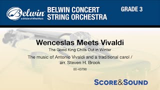 Wenceslas Meets Vivaldi, arr. Steven H. Brook  - Score \u0026 Sound