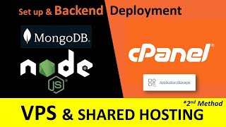 VPS: Deploy nodejs app on cPanel (& Shared Hosting)