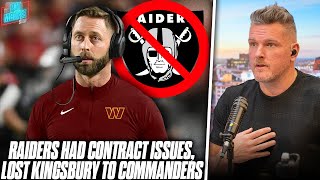 Kliff Kingsbury Had Contract Dispute With Raiders, Signed With Commanders?! | Pa