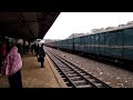 দ্রুতযান এক্সপ্রেস।। intercity drutajan express entering joypurhat railway station।।panchagarh dhaka