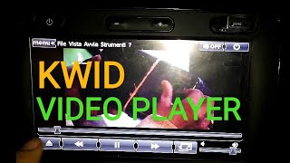 Renault Kwid Medianav video player in version 4.0.1 to 4.0.7 and upgrade to 7.0.5MD